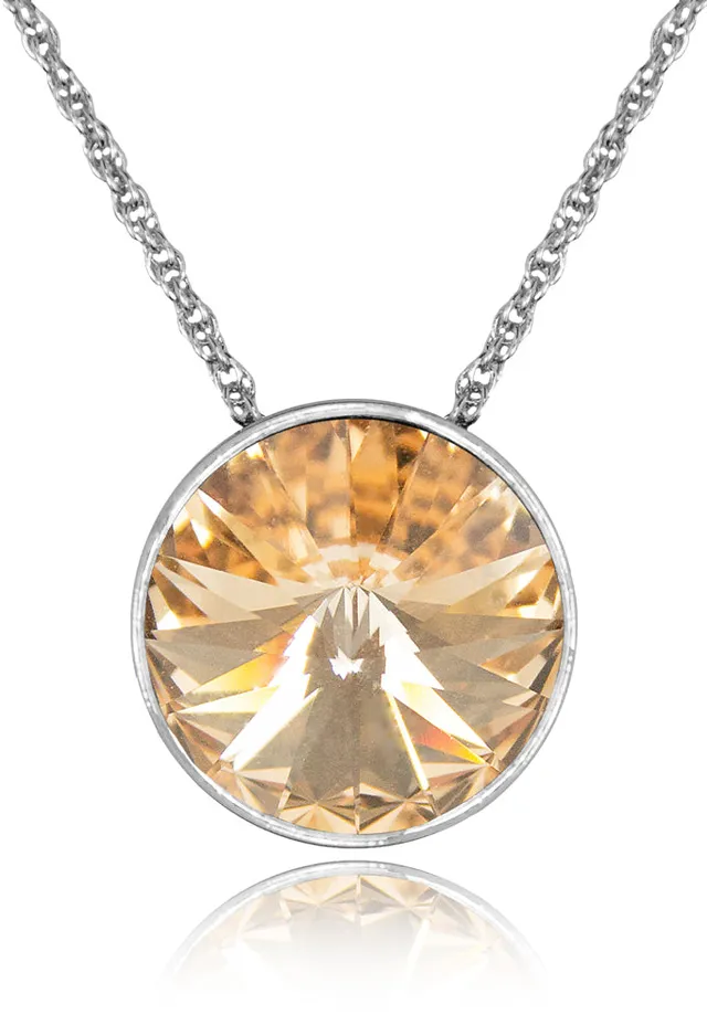 trachtenland-luisia-halskette-sinja-14-mm-silber-light-peach image 1
