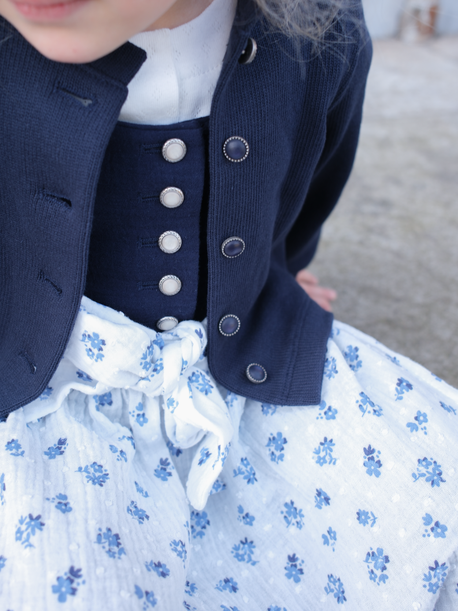 heimatgl-ck-mini-kinderdirndl-mia-marine-musselin image 4