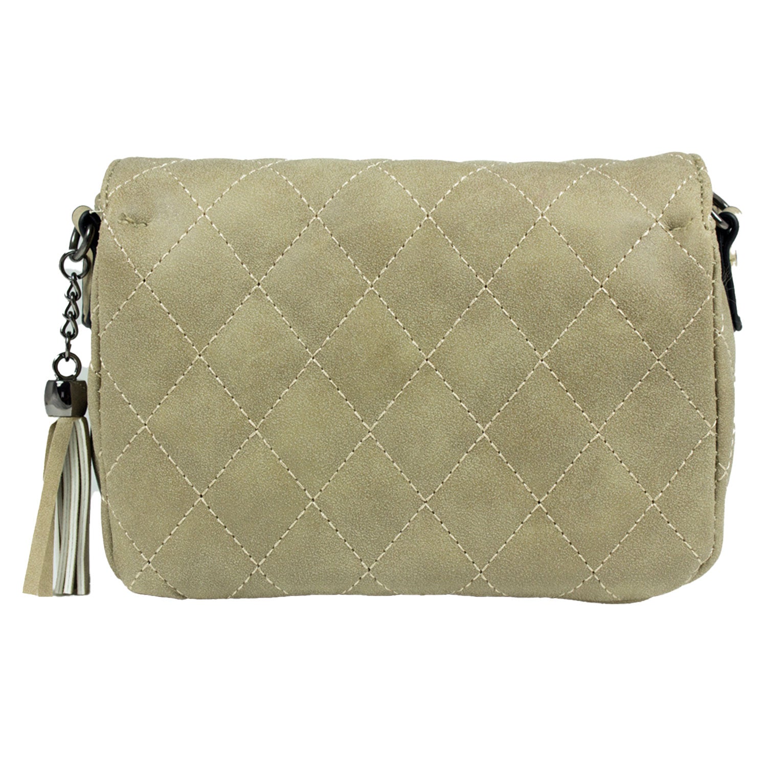 trachtenland-alessia-gesteppte-handtasche-mit-applikation-taupe image 2
