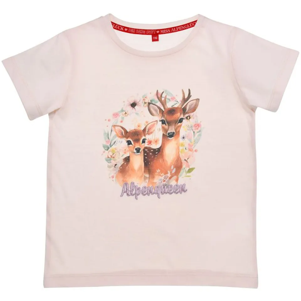 trachtenland-bondi-m-dchen-t-shirt-alpenqueen-hirschprint-langarm-puder image 1