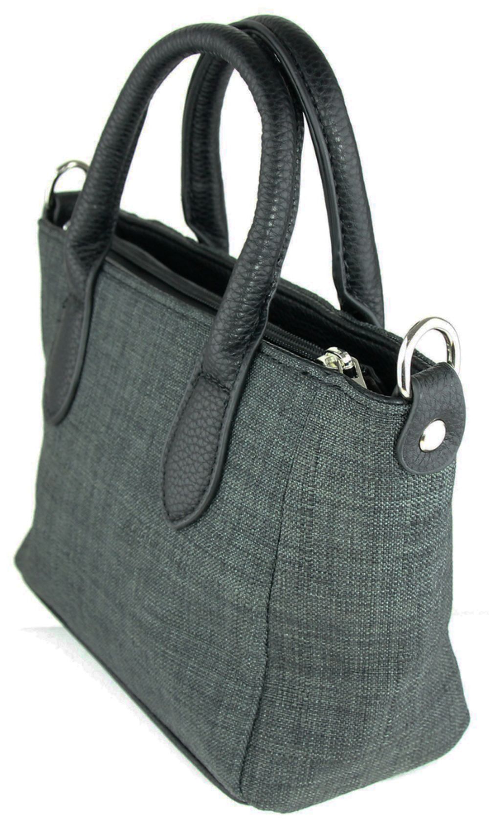 trachtenland-handtasche-katrina-mit-metallapplikation-umh-ngetasche-dunkelgrau image 7