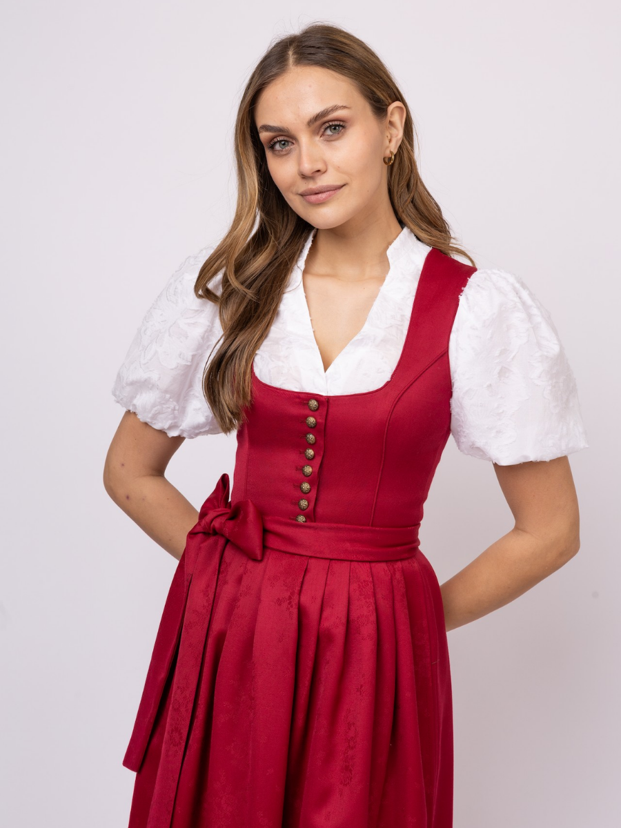 heimatgl-ck-dirndl-lucy-rot-mit-sch-rze image 5