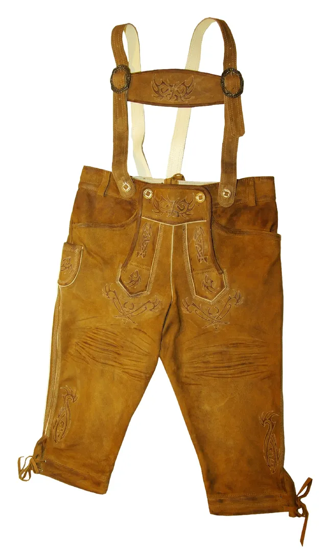 trachten-benkert-lohr-lederhose-buche-used image 1