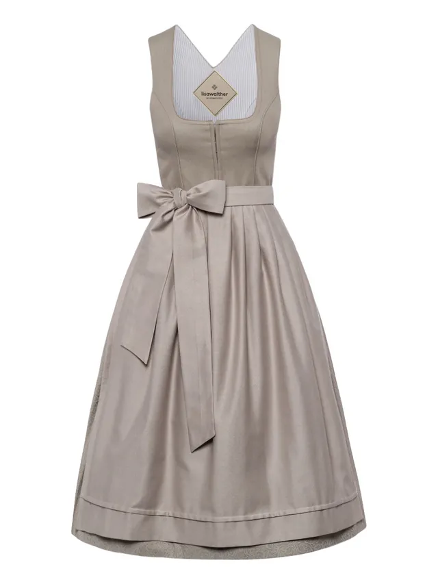 heimatgl-ck-laura-dirndl-beige-leinenmieder image 1