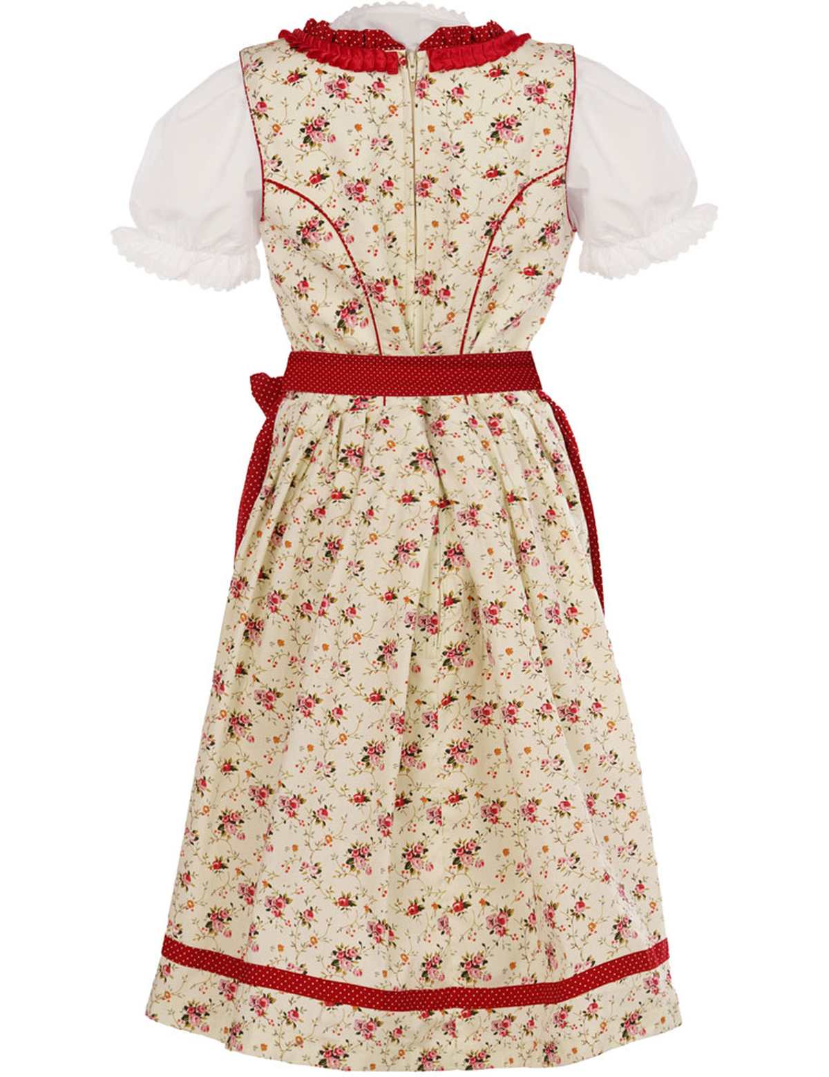 maddox-kinder-dirndl-zermatt-3-tlg-streubl-mchen-creme-rot image 7