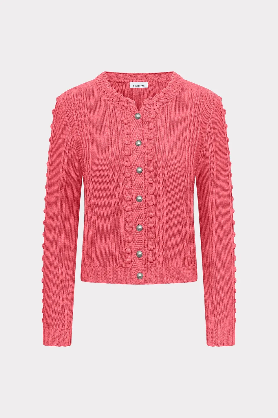 felicitas-claudine-damen-strickcardigan-aus-baumwoll-wollmix image 1
