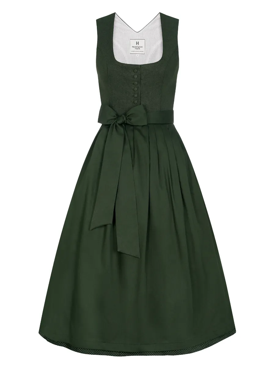 heimatgl-ck-dirndl-daphne-flaschengr-n-leinen image 1