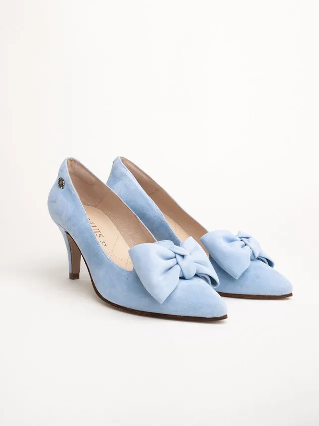 heimatgl-ck-pumps-mara-hellblau-trachten-pumps-leder-6-5-cm image 1