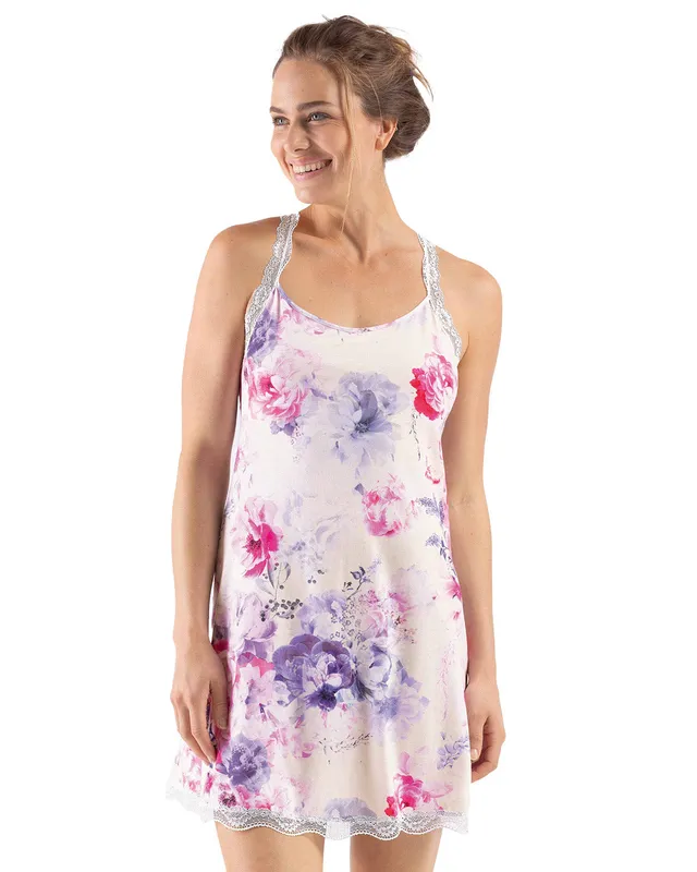 trachtenland-nina-von-c-neglig-hemdrock-flower-90cm-mehrfarbig image 1