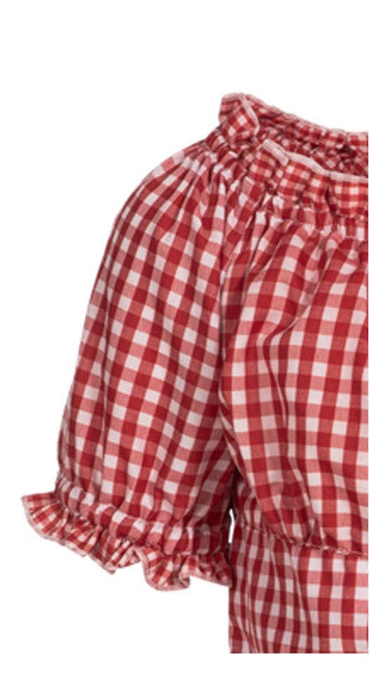 n-bler-dirndlbluse-corinna-m-dchen-kurzarm-wei-rot-kariert image 5