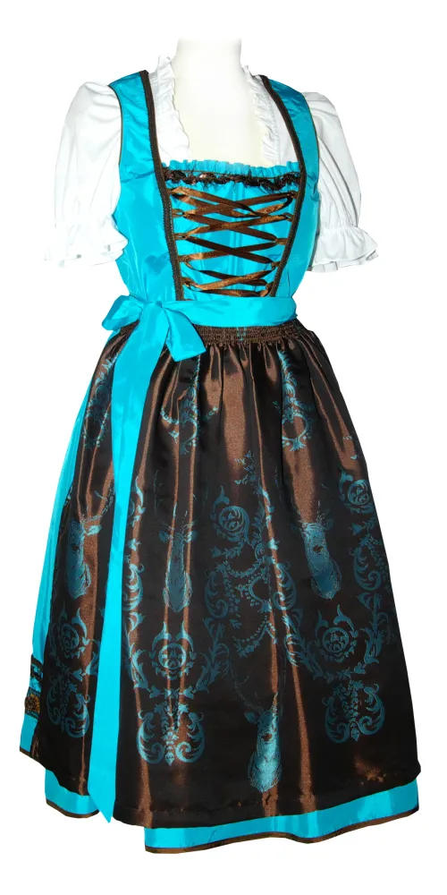 trachten-benkert-zeynep-dirndl-t-rkis-braun image 1