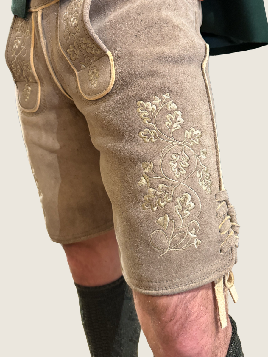 heimatgl-ck-lederhose-herzogstand-hirsch-sandhell-herren image 4