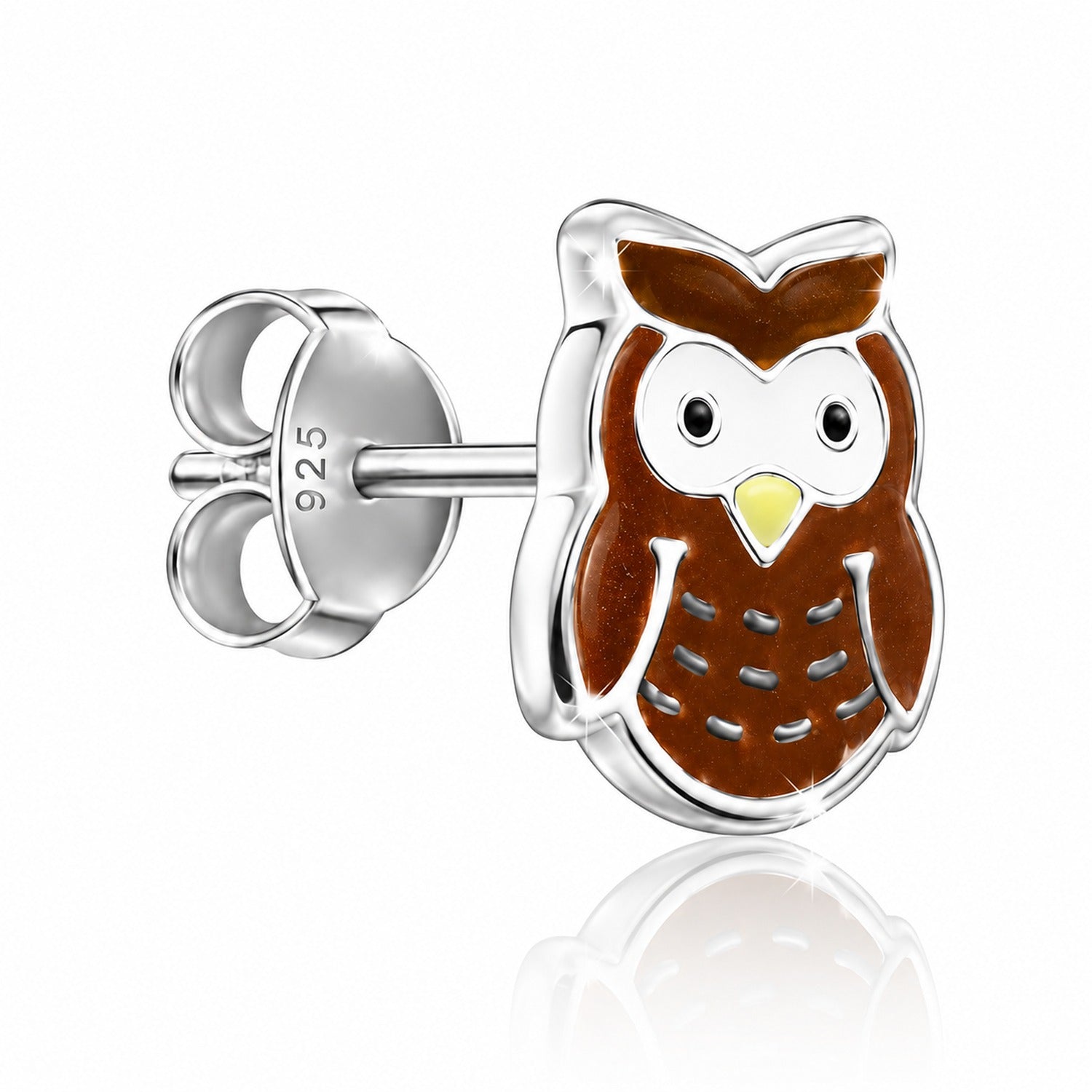 trachtenland-luisia-ohrstecker-eule-braun-925-sterling-silber image 5