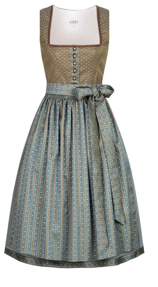 n-bler-dirndl-midi-petra-in-oliv image 1