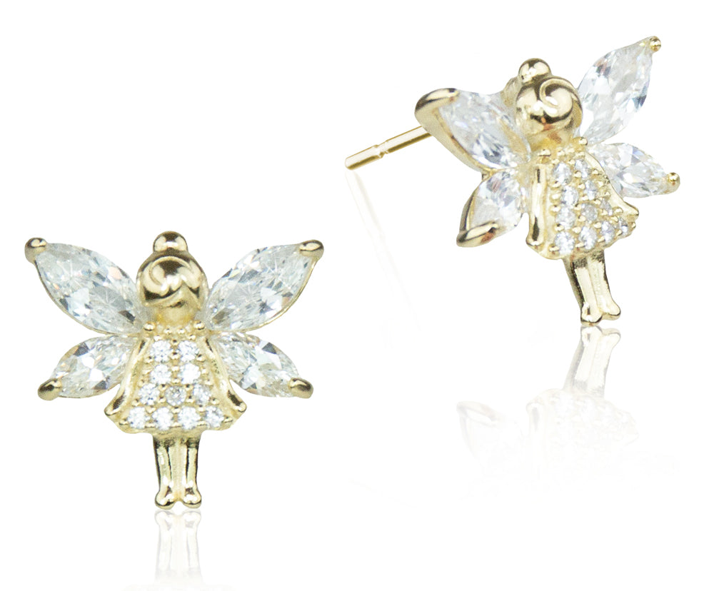 trachtenland-luisia-ohrstecker-kleine-elfe-vergoldet-yg042791-925-sterling-silbe image 1