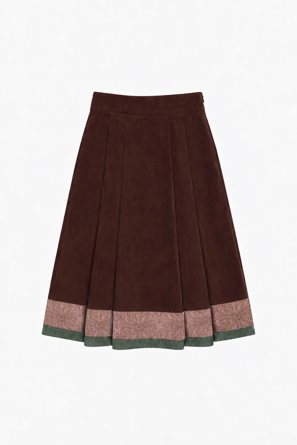 felicitas-damen-rock-rina-64-cm-mit-kontrastblenden image 1