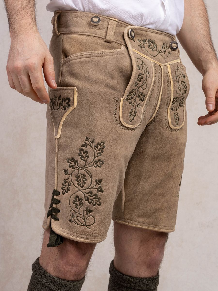 heimatgl-ck-herzogstand-hirsch-lederhose-olive-herren image 1