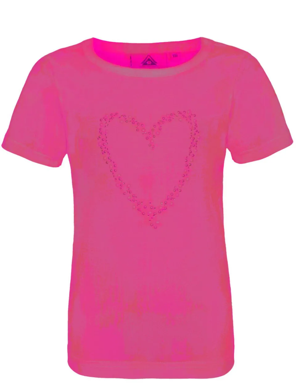 trachtenland-isar-trachten-kinder-t-shirt-strass-herz-52763-pink-m-dchen image 1