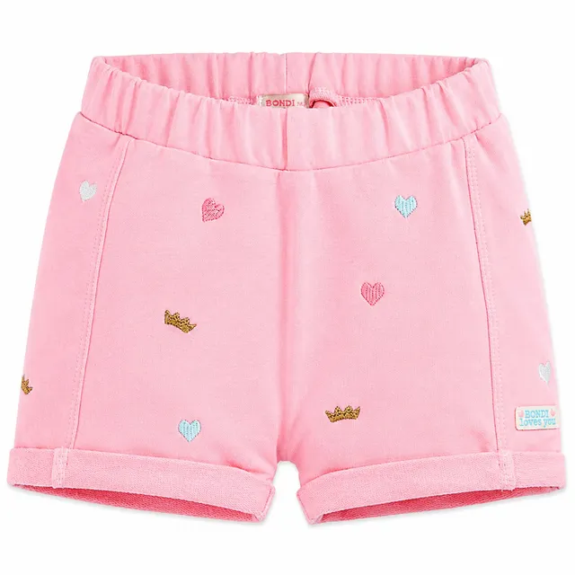bondi-baby-m-dchen-shorts-princess-86575-rosa-kurze-hose image 1