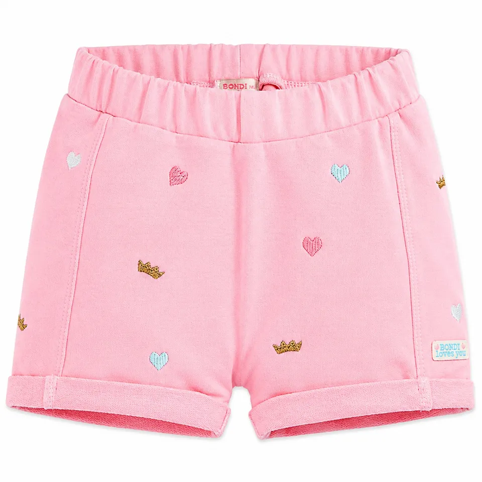bondi-baby-m-dchen-shorts-princess-86575-rosa-kurze-hose image 1