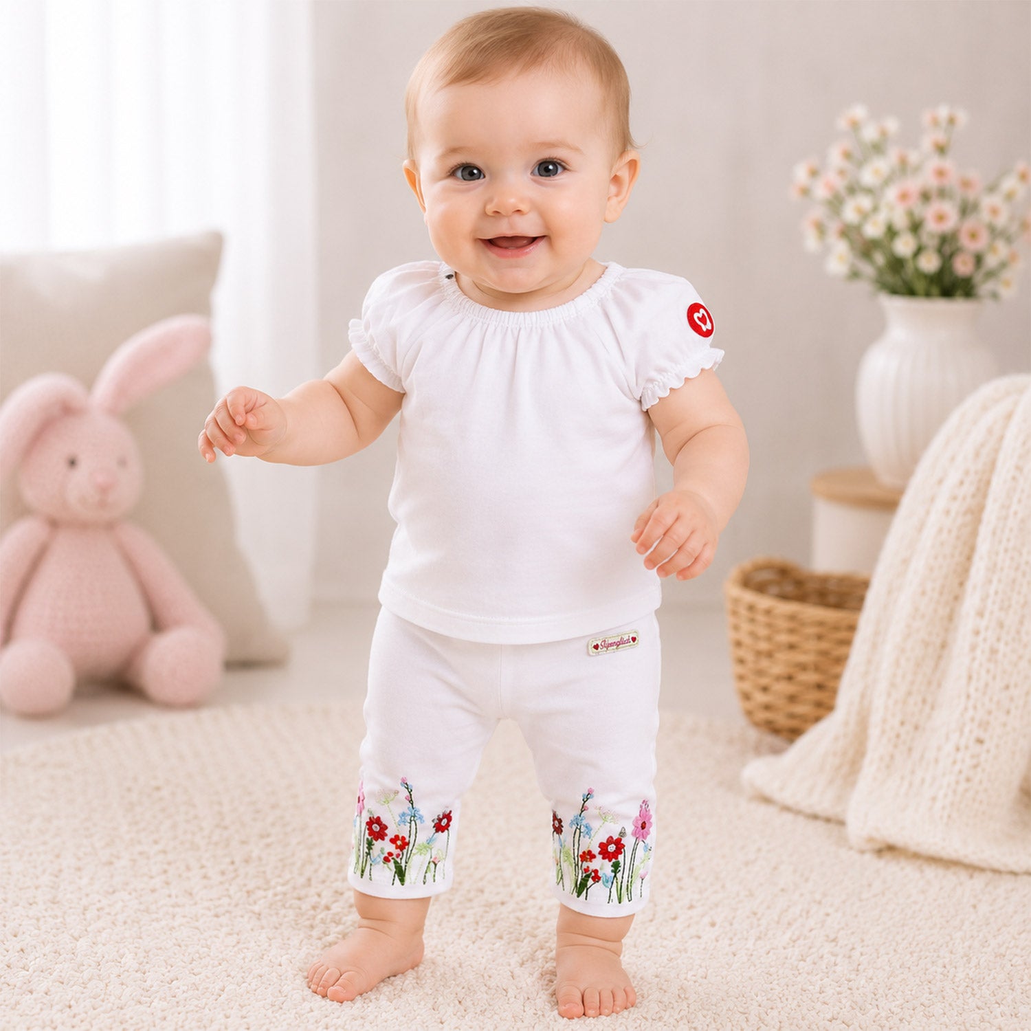 trachtenland-bondi-capri-leggings-blumenwiese-86627-wei-baby-sommerhose image 3