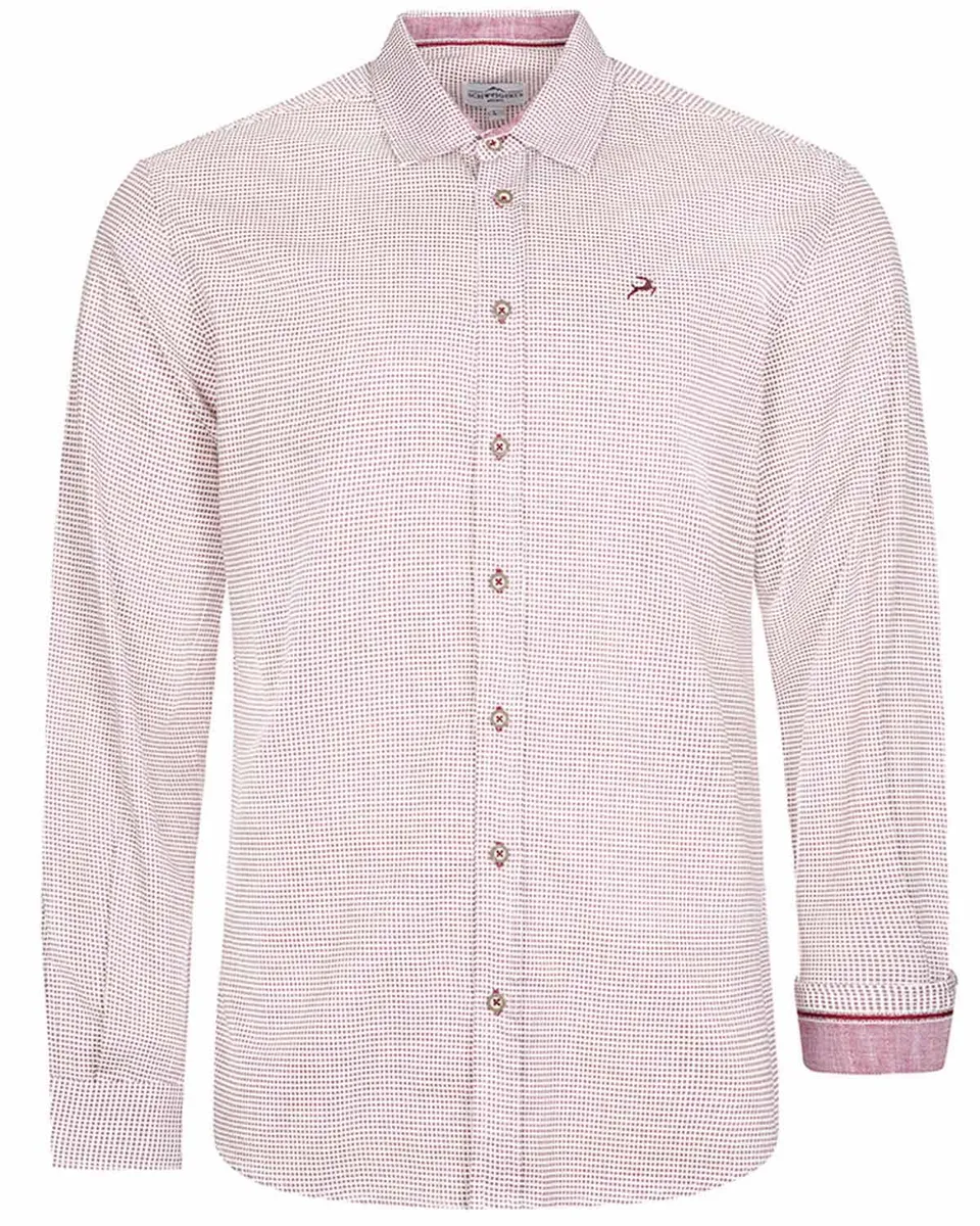 maddox-trachtenhemd-hemd-102-bordo-rot-herren image 1