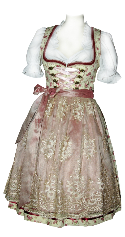 trachten-benkert-dirndl-karoline-bordeaux-creme image 1