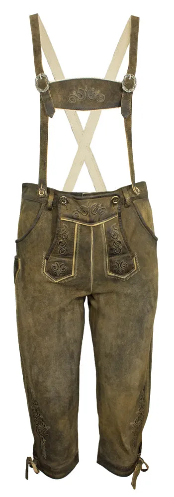 trachtenland-maddox-kinder-kniebund-lederhose-rotwand-mit-tr-ger-antik-ziller image 1