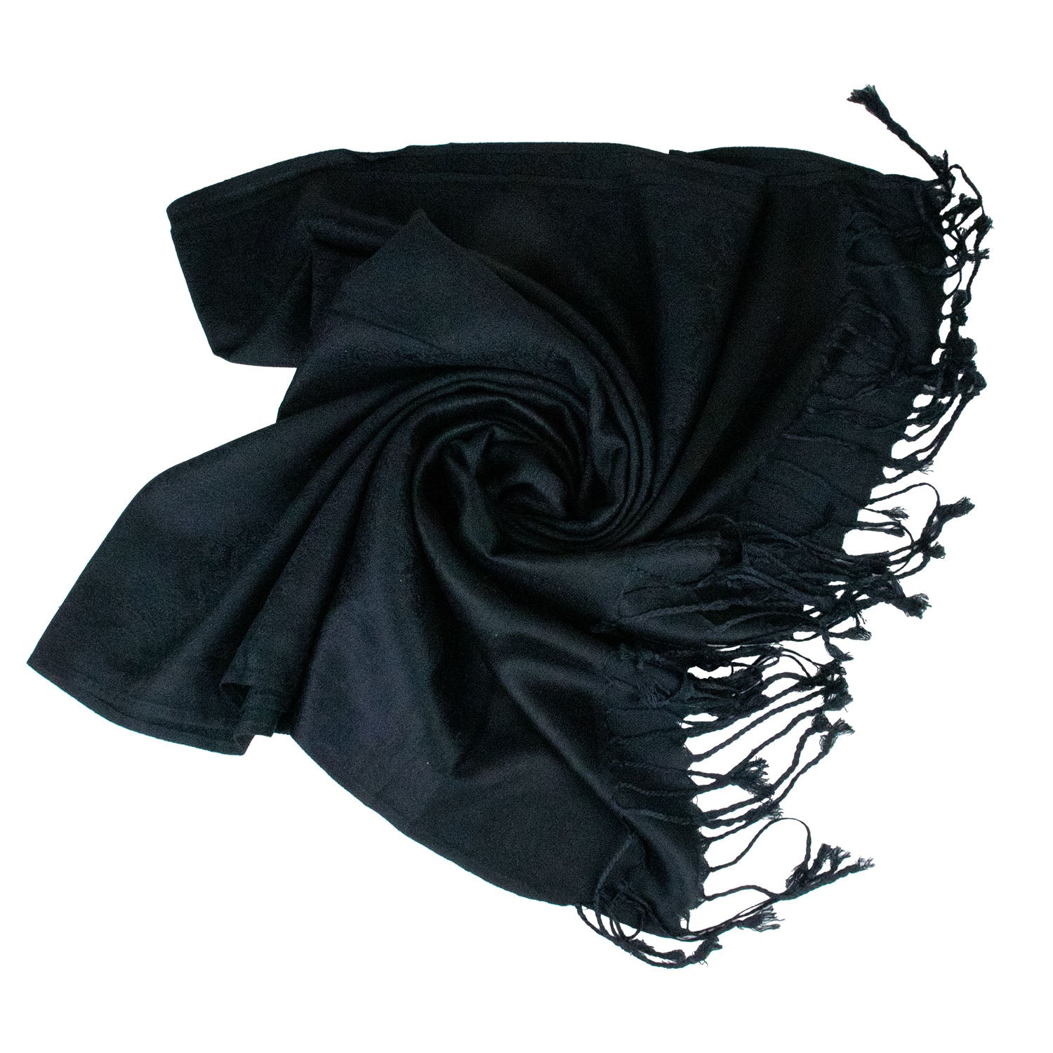 trachtenland-halstuch-aus-viscose-stola-185-x-70-cm-schwarz image 2