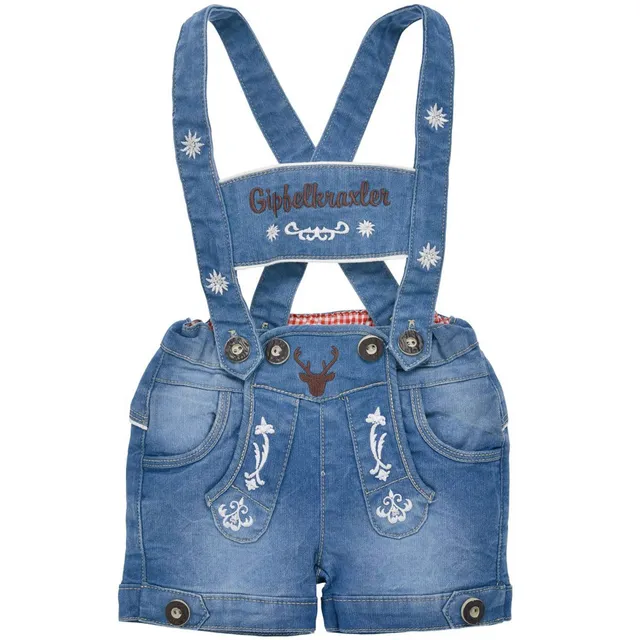 bondi-baby-jungen-jeans-latzshort-gipfelkraxler-91845-blue-denim image 1