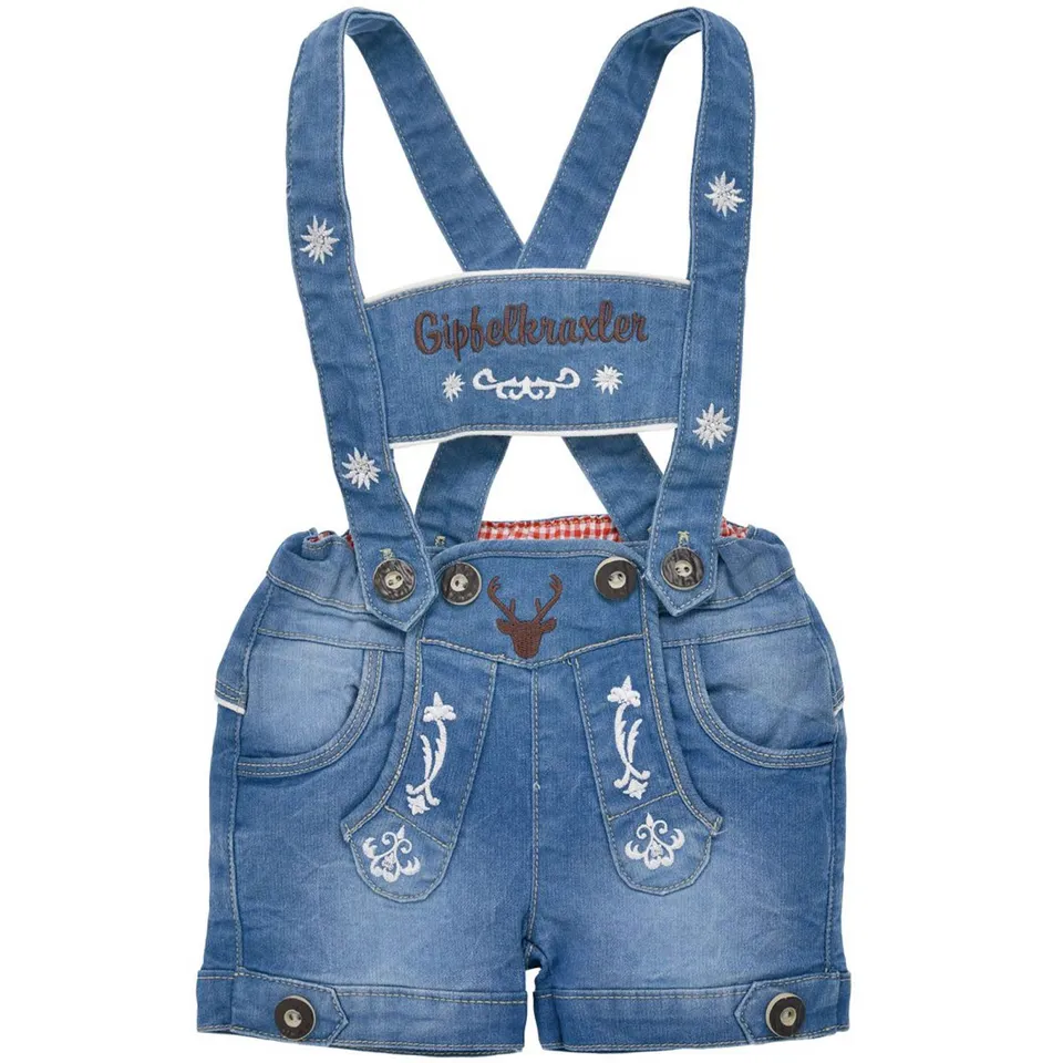 bondi-baby-jungen-jeans-latzshort-gipfelkraxler-91845-blue-denim image 1