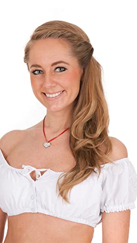 n-bler-dirndlbluse-claudia-wei-kurzarm-carmen-herzstickerei image 5