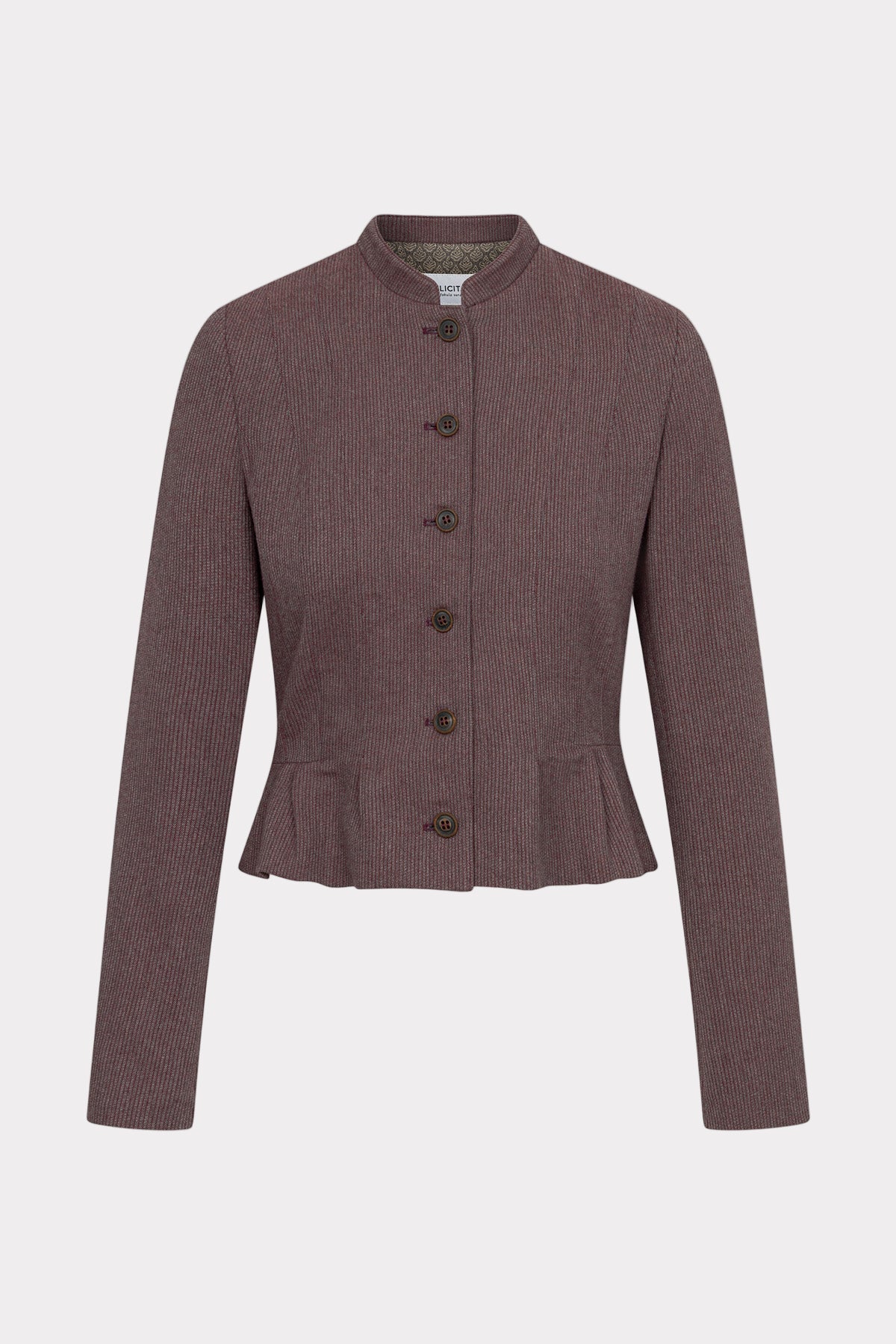 felicitas-damen-jacke-jadelyn-flanell-streifen image 1