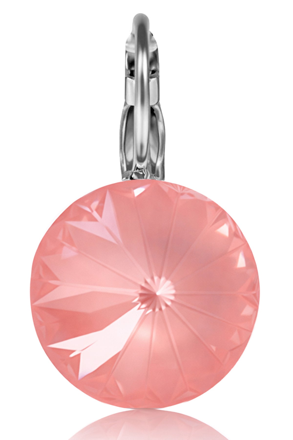 trachtenland-luisia-rivoli-ohrringe-swarovski-14-mm-matt-flamingo image 3