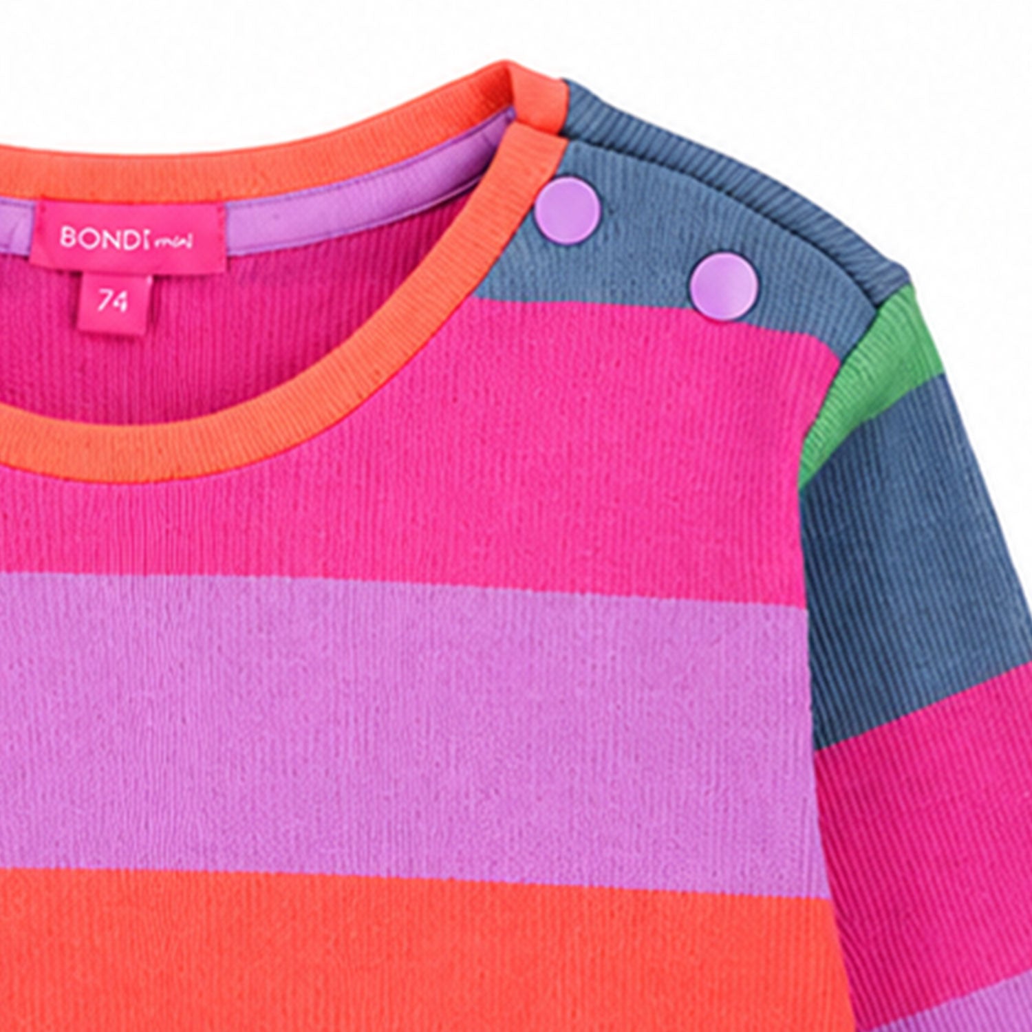 trachtenland-bondi-m-dchen-langarmshirt-be-mine-86966-stripe-pink-apricot image 7