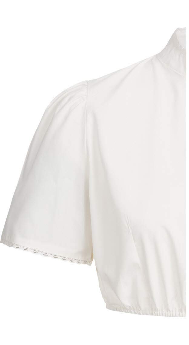 n-bler-dirndlbluse-kanny-damen-kurzarm-wei-spitze-v-ausschnitt-gummizug image 4
