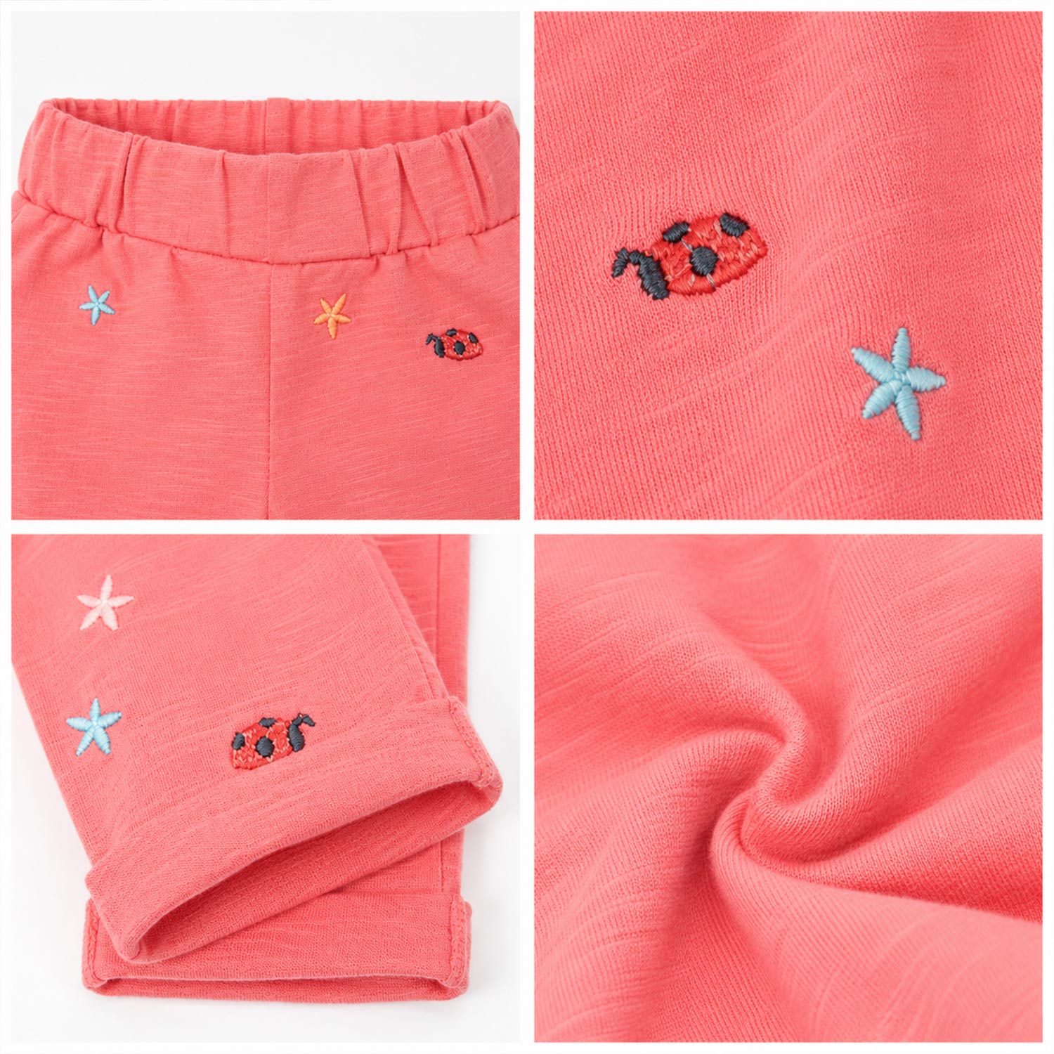 trachtenland-bondi-leggings-marienk-fer-93693-stickerei-koralle image 5