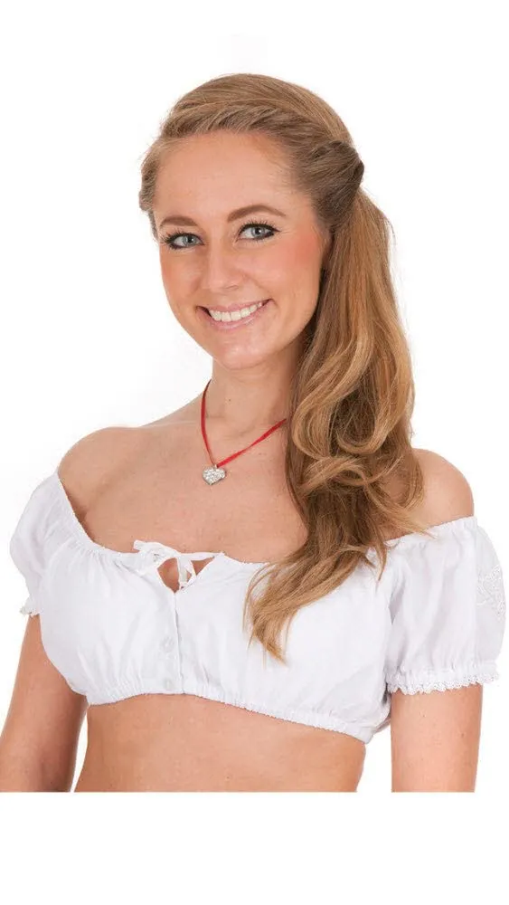 n-bler-dirndlbluse-claudia-wei-kurzarm-carmen-herzstickerei image 1