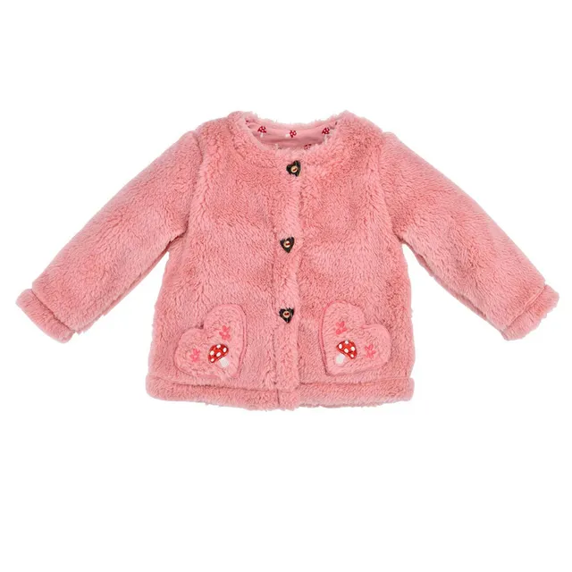 bondi-baby-m-dchen-fleecejacke-pilze-86680-soft-rose image 1
