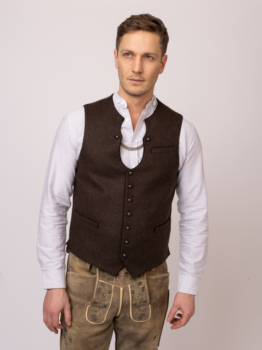 heimatgl-ck-weste-august-braun-loden-im-miesbacher-schnitt image 2