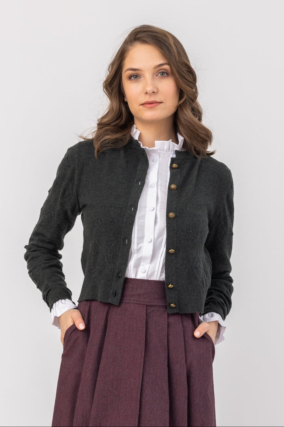 felicitas-cardigan-candice-damen-strick-cardigan-woll-kaschmir image 1