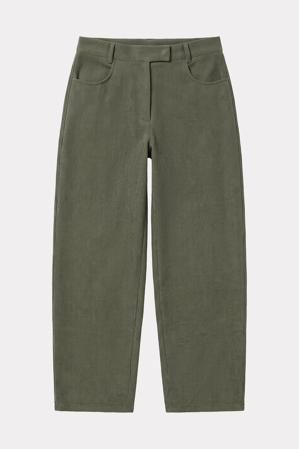 felicitas-damen-hose-herlinde-barrel-baumwoll-flanell-streifen image 1