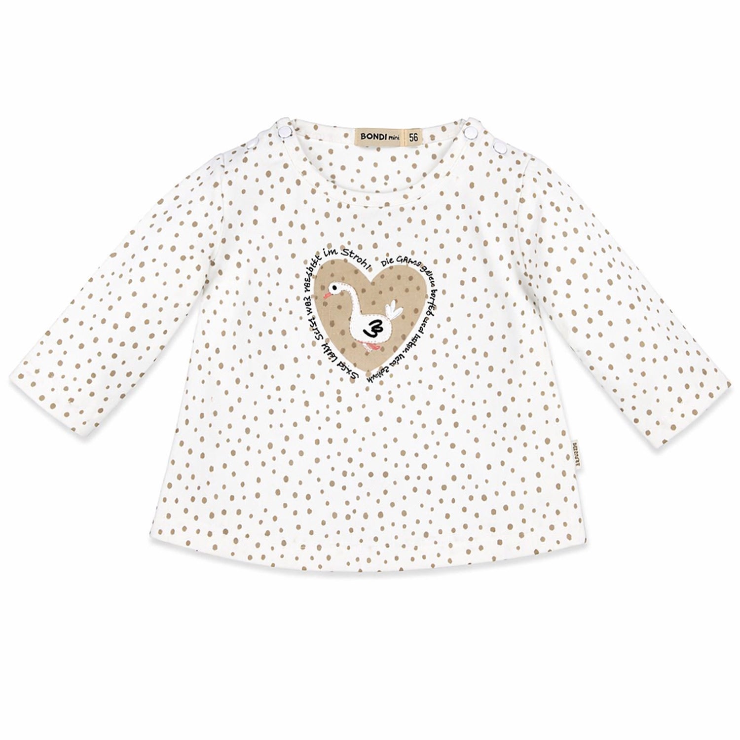 bondi-baby-m-dchen-langarmshirt-g-nschen-93957-dots-allover image 1