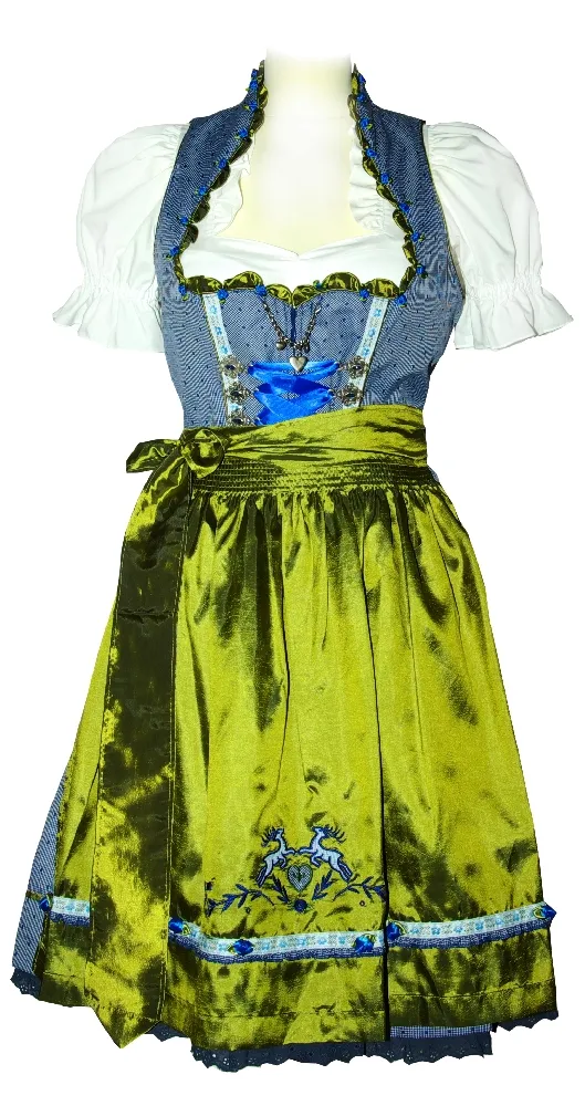 trachten-benkert-blue-star-dirndl-blau-gr-n image 1