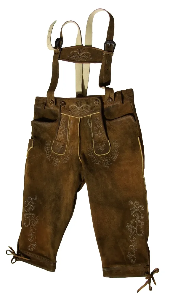 trachten-benkert-werntal-lederhose-sahara image 1