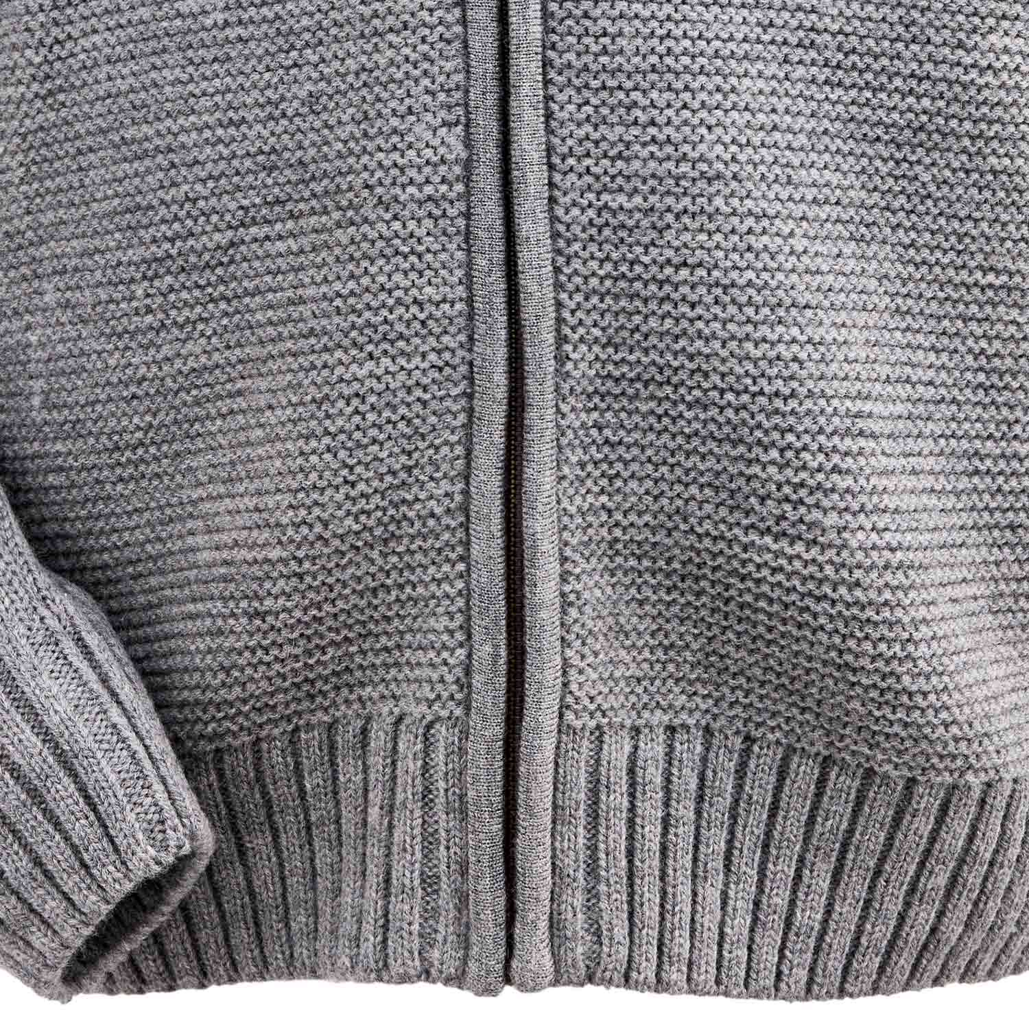 maddox-herren-trachten-strickjacke-bruneck-mit-kapuze-grau image 7