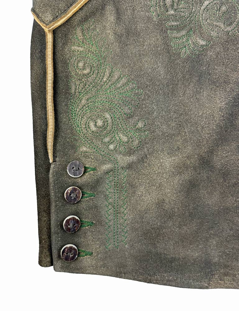 buchberger-kurze-lederhose-karl-1-mit-g-rtel-ziegenvelours-braun-gr-n image 3