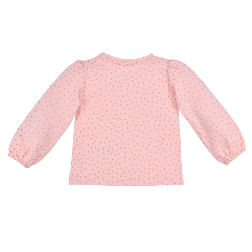 bondi-baby-m-dchen-langarmshirt-katze-86652-rosa image 2