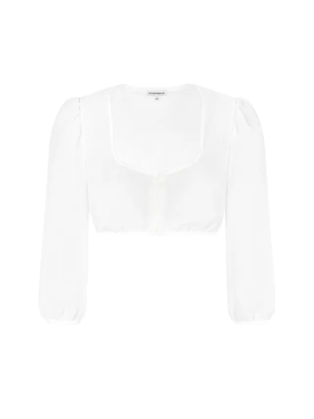 heimatgl-ck-bluse-martina-chiffon-dirndlbluse-3-4-arm image 1