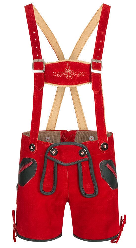 n-bler-kinderlederhose-bertlein-mit-hosentr-ger-aus-kalbsleder-rot image 1